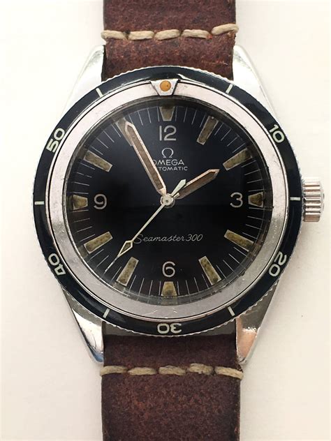 omega seamaster vintage 14k gelbgold kleine sekunde|omega seamaster 300 vintage.